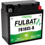 Batterie Fulbat GEL SLA FB16CL-B GEL 12V 19AH 240 AMPS  175x100x175  + Droite