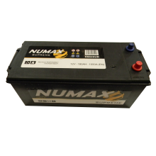 Batterie 12V 180Ah B - 1000A De Démarrage Pour Camions Et Engins - Sans Entretien, Prête à L'emploi