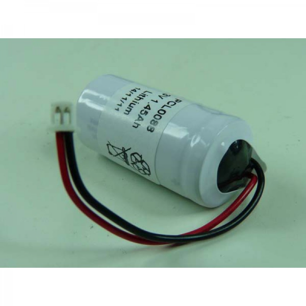 Pile Lithium 3V 1.4Ah pour digicode Sommer / 46059 / CR123AS BPK