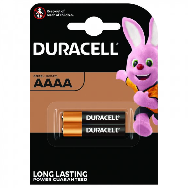 2 piles AAAA DURACELL M3 sous blister