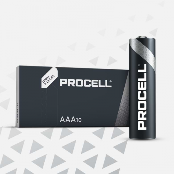 10 piles LR03 AAA Duracell Procell