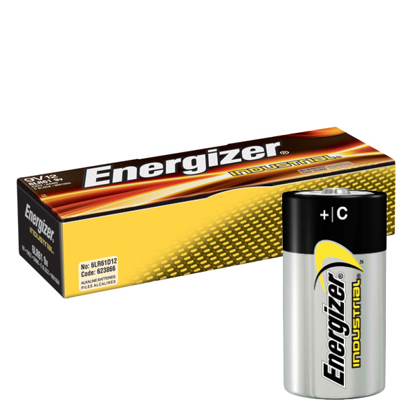 Boite de 12 piles C Energizer industrial EN93