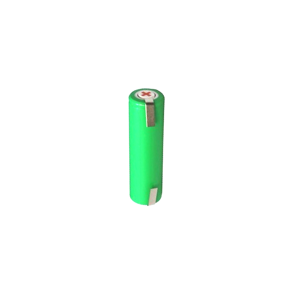 Batterie de rasoir lectrique AA NI-MH 1.2V 2000mah avec pattes