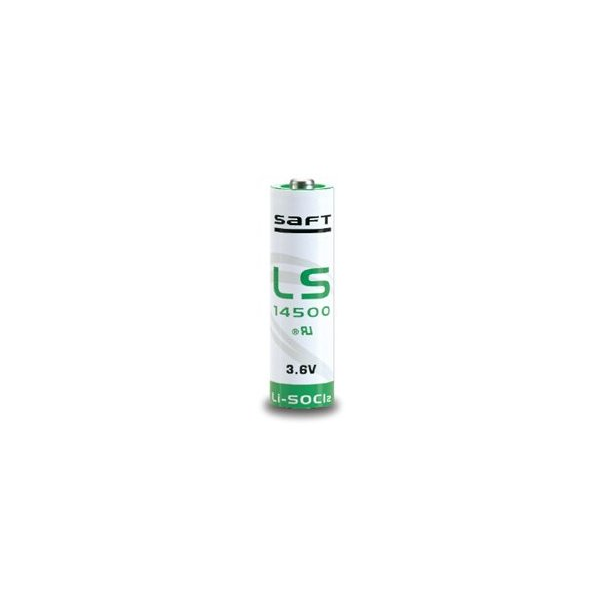 Pile lithium 3.6V Saft LS14500 AA LR6