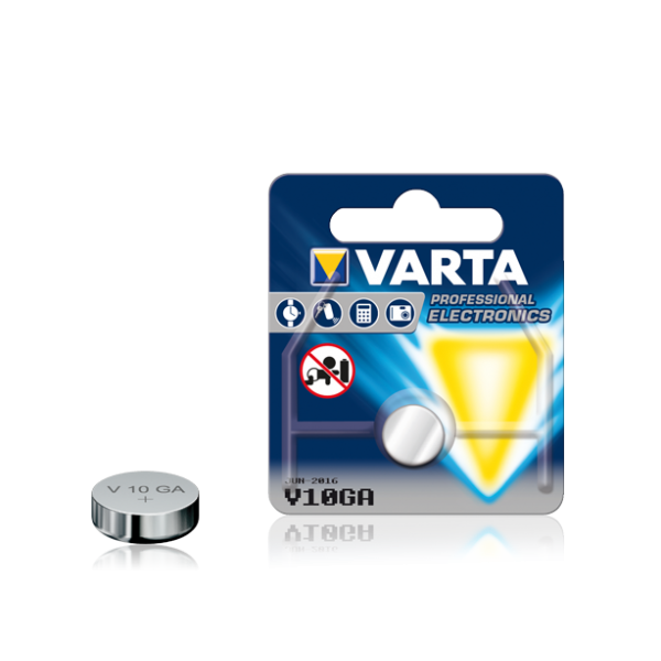 Pile bouton alcaline Varta V10GA