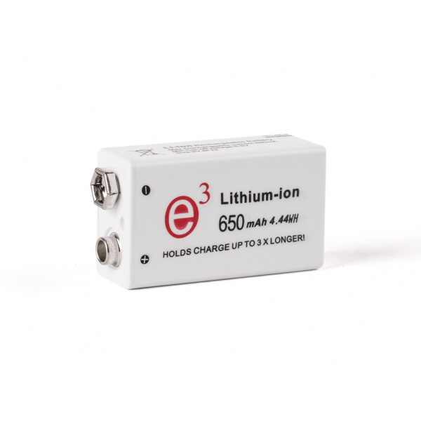 6LR61/9V - 650mAh - Li-Polymer