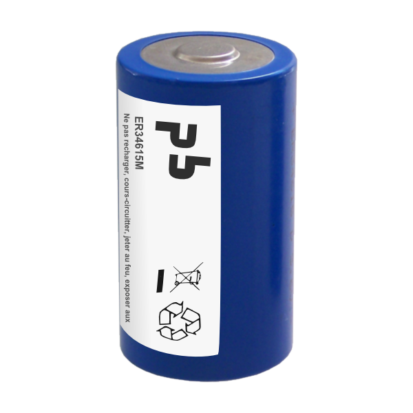 Pile lithium 3.6V ER34615M D LR20