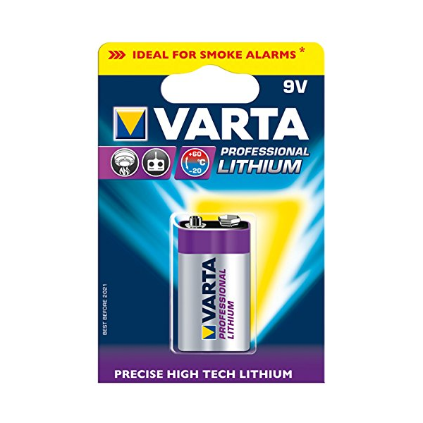 6LR61/9V - VARTA LITHIUM - BLISTER DE 1