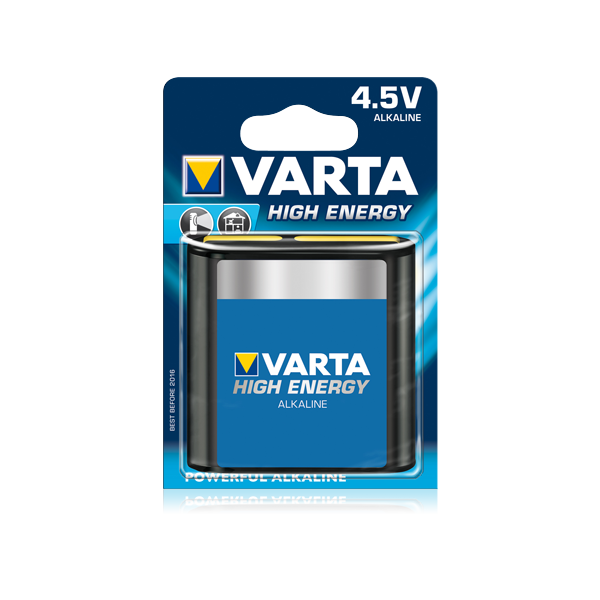 3LR12 - VARTA LONGLIFE POWER ALCALINE 4.5V - BLISTER DE 1