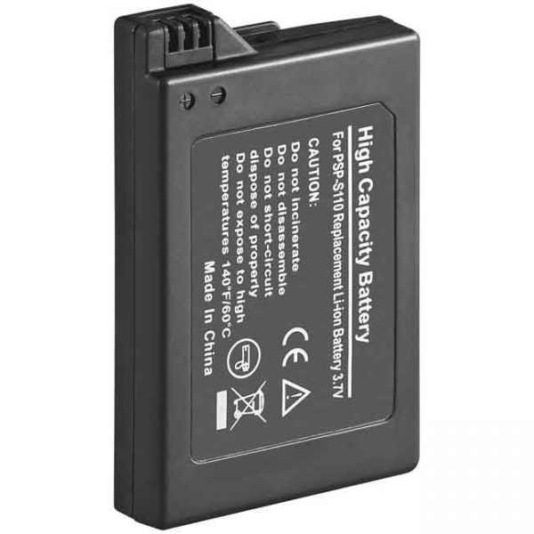Batterie pour Sony PSP 2, Lite, Slim, PSP-S110 3.7V 1200mAh