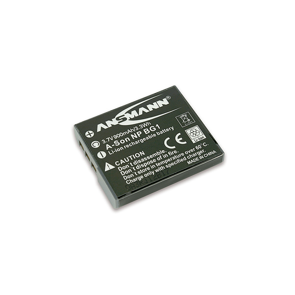 Batterie photo numerique type Sony NP-BG1 Li-ion 3.7V 900mAh