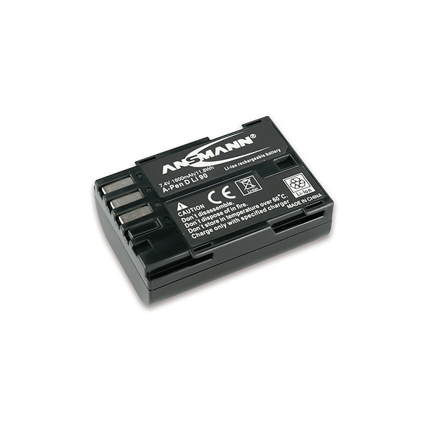 Batterie de camescope type Pentax D-LI90 Li-ion 7.4V 1600mAh