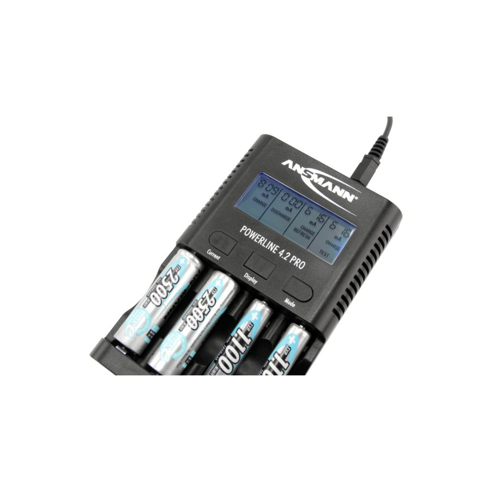 Chargeur testeur de piles rechargeables Ansmann Powerline 4 Pro