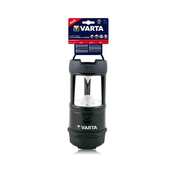 Lanterne de Camping VARTA 5W indestructible 3D