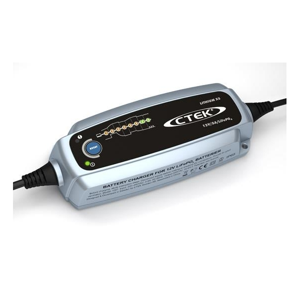 Chargeur Ctek Lithium XS 12V - 5A pour batteries LifePO4 / LFP 12V