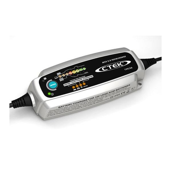 Chargeur CTEK MXS 5.0 12V 5A TEST AND CHARGE
