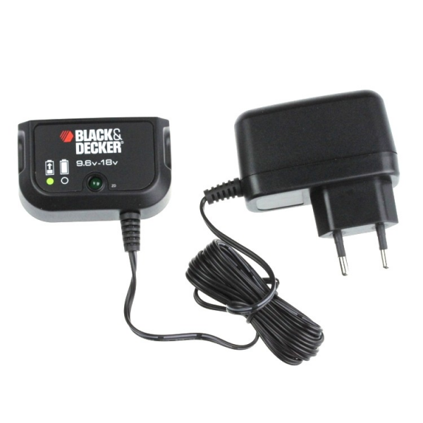 Chargeur d'origine pour batteries de type Black&Decker coulissantes type A12, A12E, A14, A14E, A18 et A18E - 0,8A - 9,6V - 24V / Ni-Cd