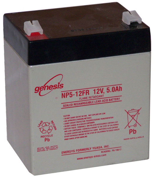 BATTERIE PLOMB ETANCHE ENERSYS NP5-12 - 12V 5Ah