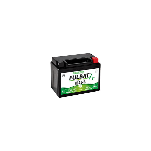 Batterie moto YB4L-B Gel 12V / 5Ah