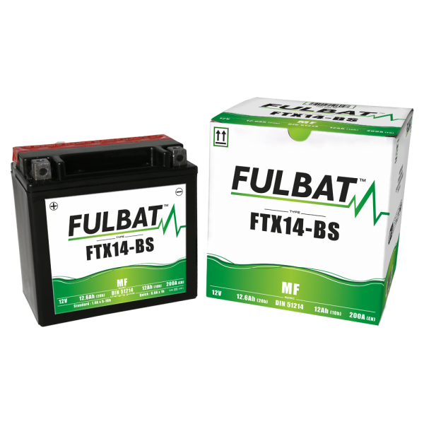 Batterie Moto 12V 12Ah YT14B-4 / YT14B-BS - Pour KTM Adventure 1190 - Neuve