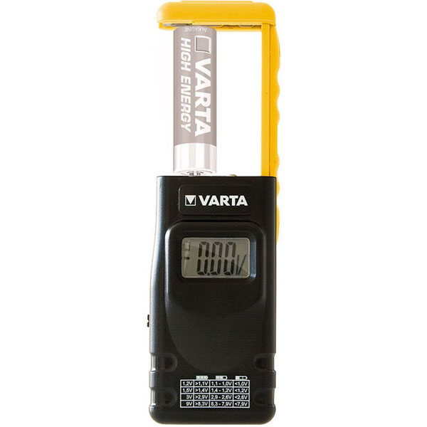 Testeur Varta LCD de piles et d'accumulateurs