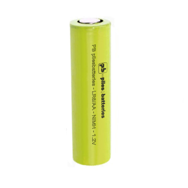 Accu Industriel AA / LR6 Haute temprature 1.2V Ni-Mh 1300mAh Flat Top