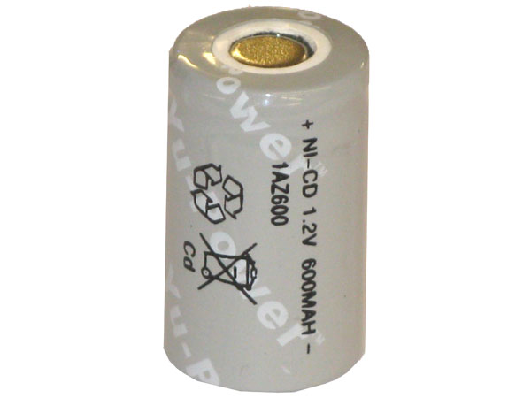 Accu Industriel 1/2A 1AZ600 1.2V 600mAh Ni-Cd