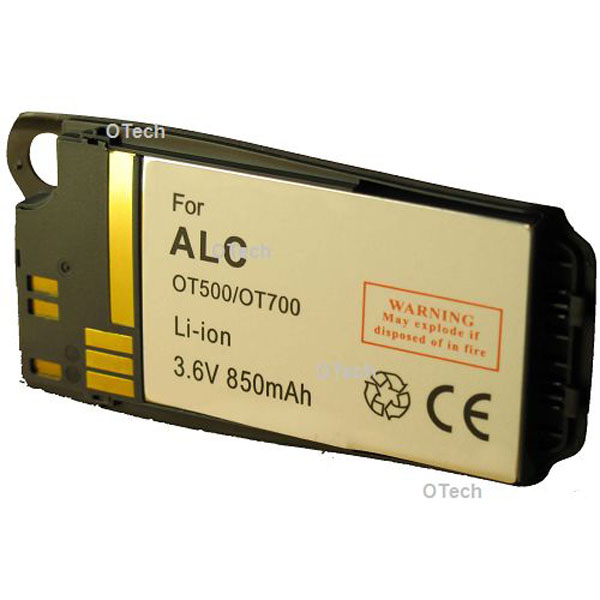 Batterie de tlphone portable pour ALCATEL OT500 / 700 Li-ion 800 / 900mAh