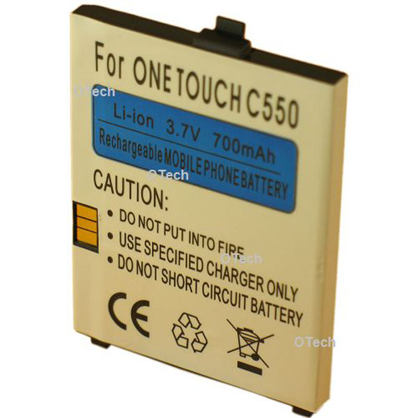 Batterie de tlphone portable pour ALCATEL ONE TOUCH C550 3.7V Li-Ion 700mAh