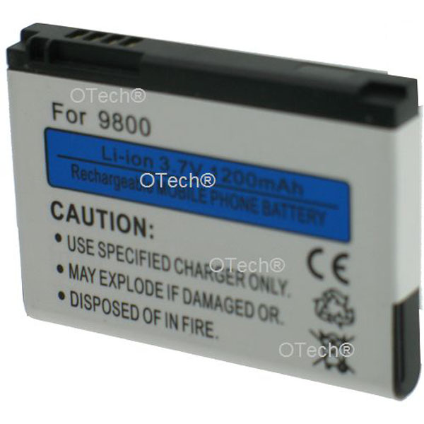 Batterie de tlphone portable pour BLACKBERRY 9800 3.7V Li-Ion 1200mAh