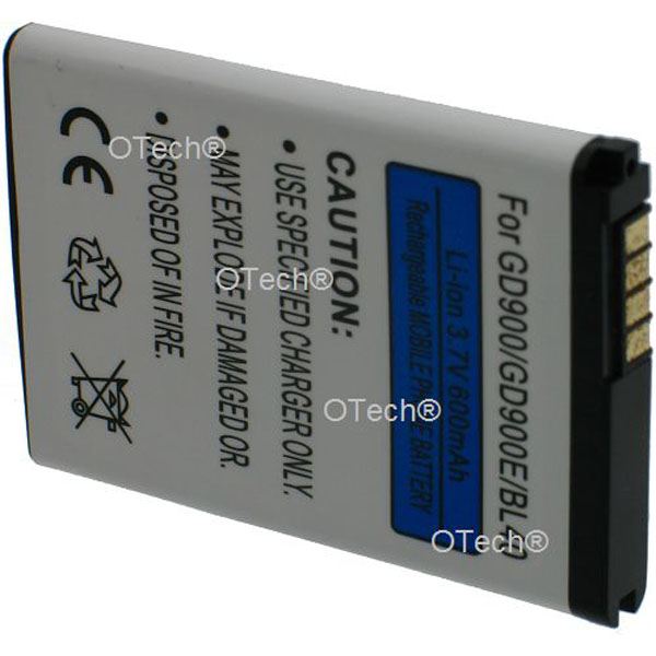 Batterie de tlphone portable pour LG GD900 / GD900E / BL40 3.7V Li-Ion 600mAh