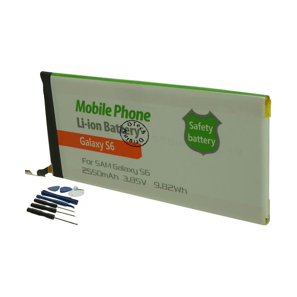 Batterie de tlphone portable pour SAMSUNG GALAXY S6 (avec 8 outils) 3.85V 2550mAh