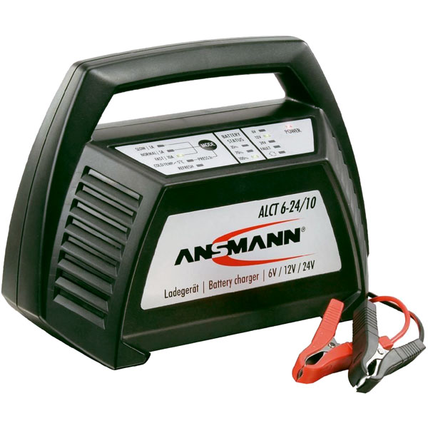Chargeur de batterie 6 / 12 / 24V 10A Ansmann ALCT 6-24/10