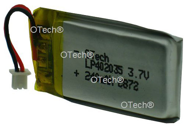 Batterie de casque bluetooth Lipo 3.7V 240mah