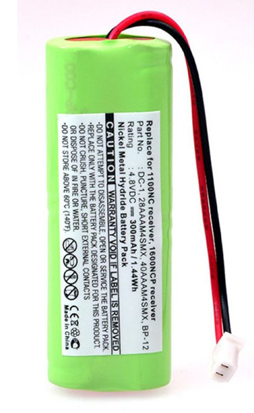 Batterie pour collier de chien DOGTRA 4.8V 300mAh Ni-Mh