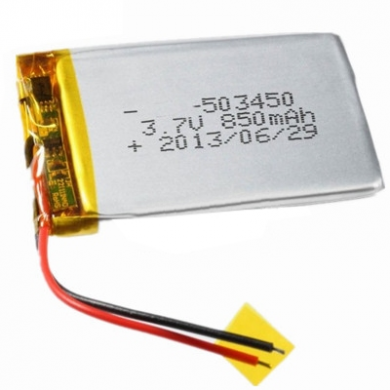 Batterie pour appareil bluetooth Lipo 3.7V 500mAh avec connecteurs universels