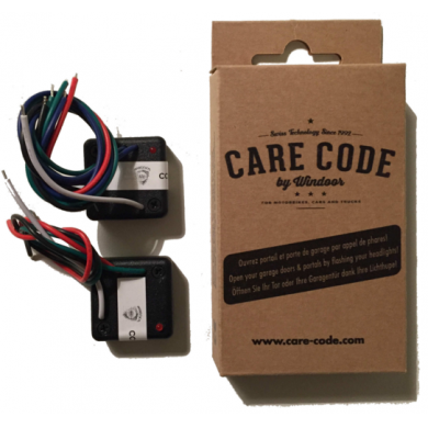 Kit complet de commande de portail par appel de phare CARE-CODE