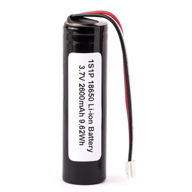 Pack li-ion 1S1P 3.6V-3.7V 2600mah avec BMS