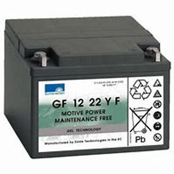 Batterie Gel SONNENSCHEIN GF Y  12 VOLTS GF12022YF  12V 24AH  AMPS (EN)