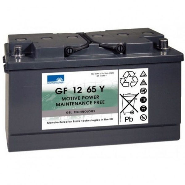 Batterie Gel SONNENSCHEIN GF Y  12 VOLTS GF12065Y L5 12V 78AH  AMPS (EN)