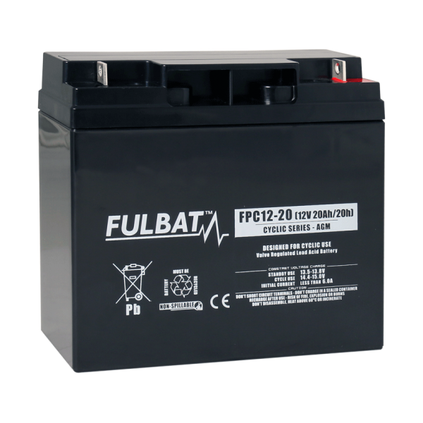 Batterie Fulbat AGM Cyclique FPC12-20 (T3)