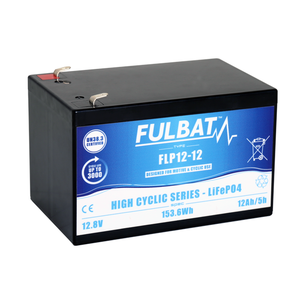 Batterie Fulbat LIFEPO4  Cyclique FLP12-12 (T2)