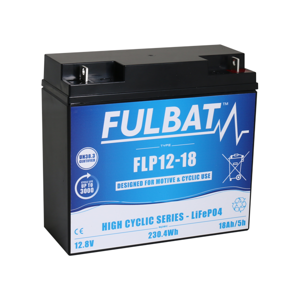Batterie Fulbat LIFEPO4  Cyclique FLP12-18 (T3)